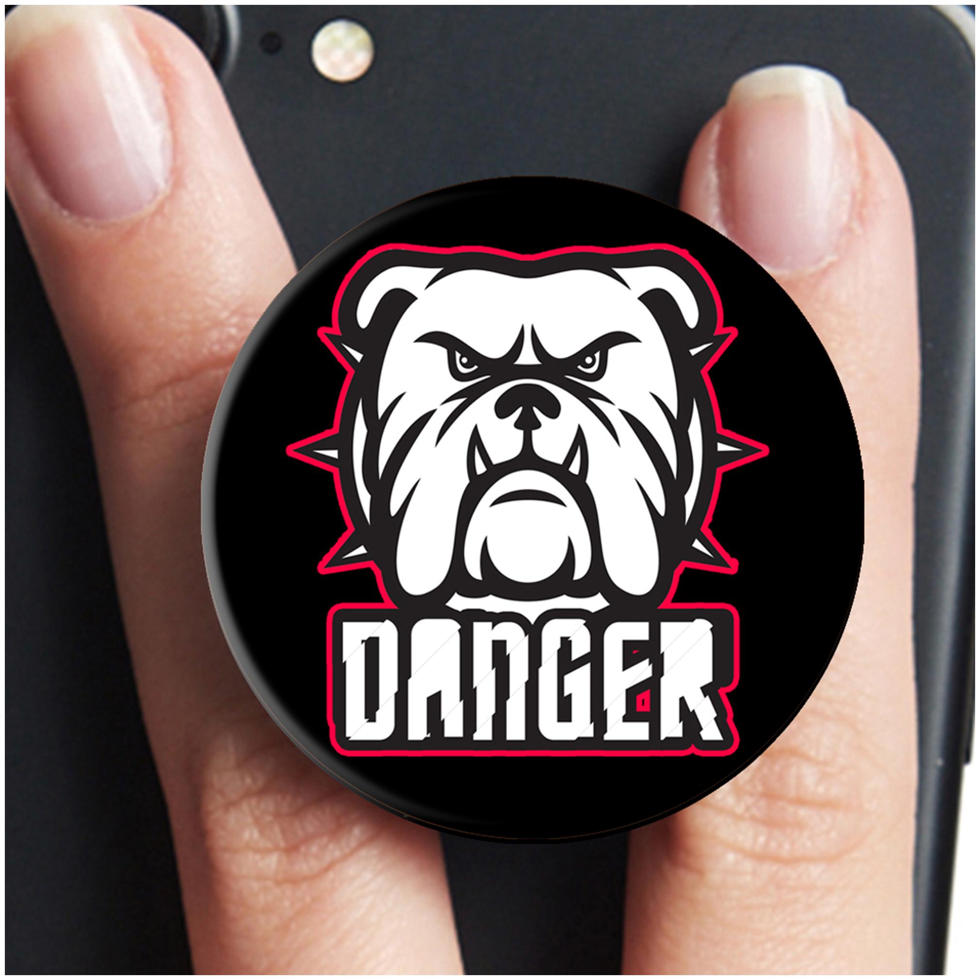 VCR Bull Dog Danger Mobile Pop Up Holder for Your Phone Tablet Mobile Stand Holder Phone Grip Holder Black Colour Holder
VCR Bull Dog Danger Mobile Pop Up Holder for Your Phone Tablet Mobile Stand Holder Phone Grip Holder Black Colour Holder