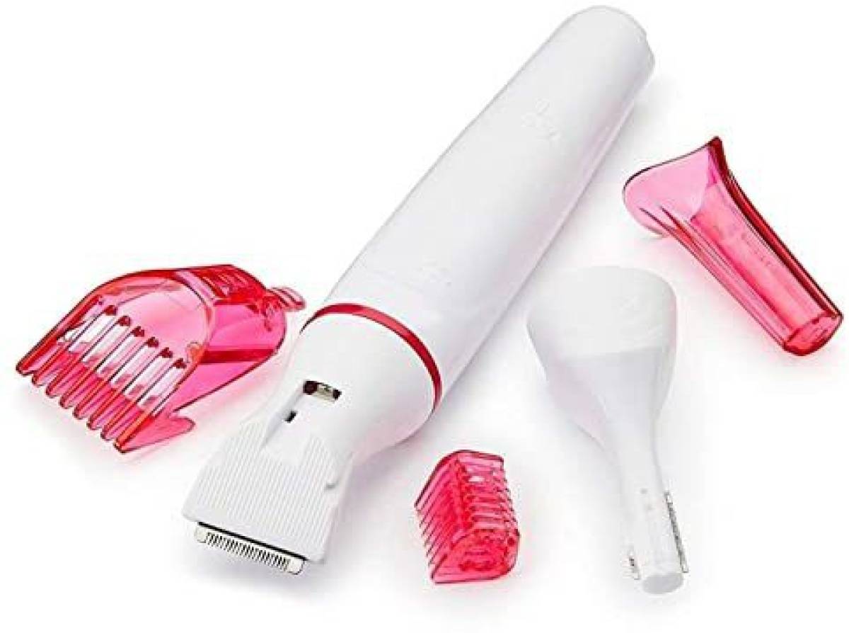 SHELING SENSITIVE PRECISION TRIMMER Multi-Function Trimmer For Women ( Pink White AA Battery )
SHELING SENSITIVE PRECISION TRIMMER Multi-Function Trimmer For Women ( Pink White AA Battery )