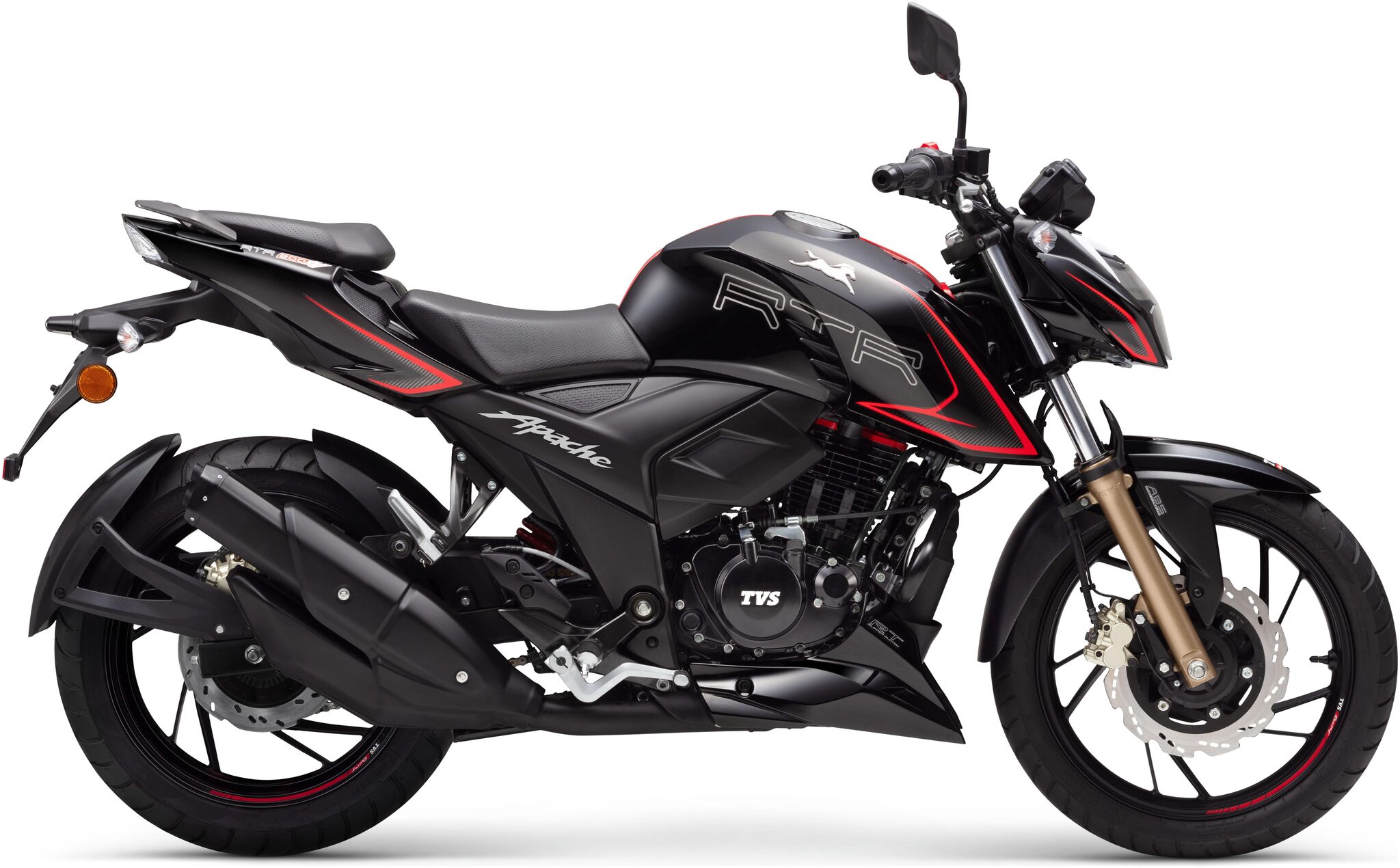 TVS Apache RTR 200 4V Dual Channel ABS BS-VI (Ex-Showroom Price)
TVS Apache RTR 200 4V Dual Channel ABS BS-VI (Ex-Showroom Price)