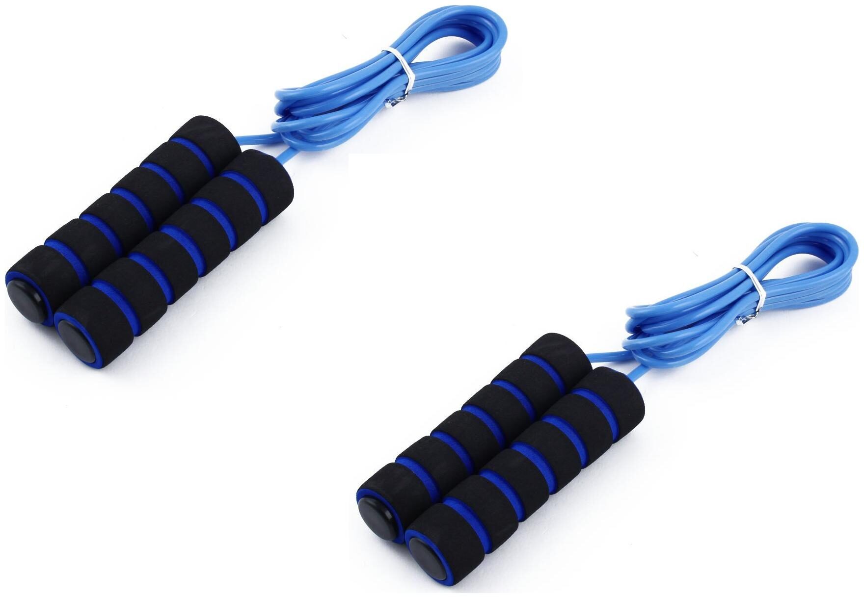 Aryshaa Skipping-Rope Jump Skipping Rope for Best in Fitness Sports Exercise Workout Assorted Colours (Pack of 2)
Aryshaa Skipping-Rope Jump Skipping Rope for Best in Fitness Sports Exercise Workout Assorted Colours (Pack of 2)