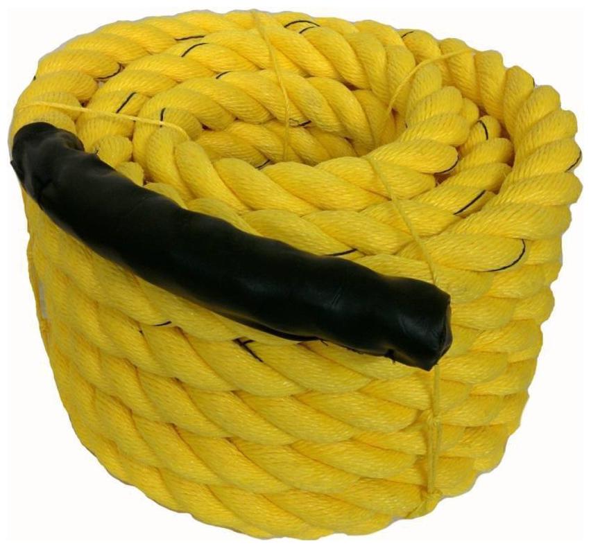 Battle Rope 32mm Thickness Exercise Fitness Training Equipment Rope (Yellow 25m - 32mm)
Battle Rope 32mm Thickness Exercise Fitness Training Equipment Rope (Yellow 25m - 32mm)