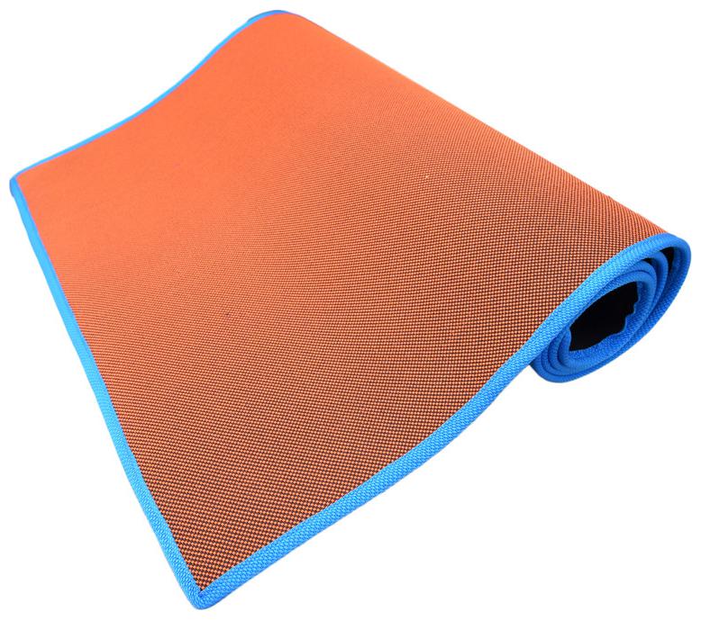 Panchtatava SGS Certified Yoga Mat with Belt Carrying Bag Thick Orange Base With Sky Blue Border-(Acupressure 4mm Exercise Mat)
Panchtatava SGS Certified Yoga Mat with Belt Carrying Bag Thick Orange Base With Sky Blue Border-(Acupressure 4mm Exercise Mat)