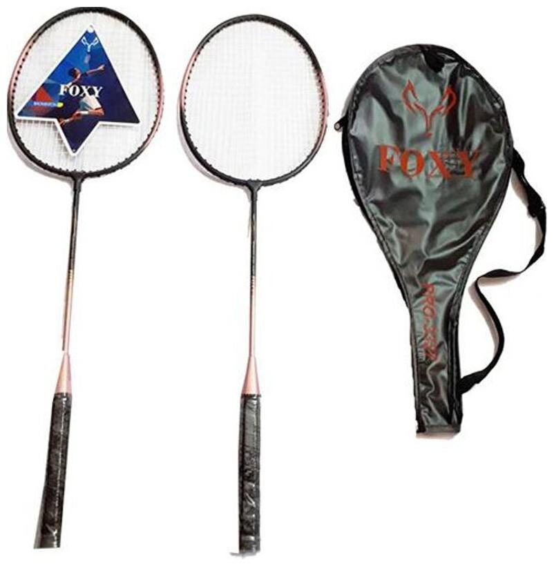 PARADISE COLLECTION FOXY PRO 3287 Black Pink Strung Badminton Racquet (4 Weight - 80 g)
PARADISE COLLECTION FOXY PRO 3287 Black Pink Strung Badminton Racquet (4 Weight - 80 g)