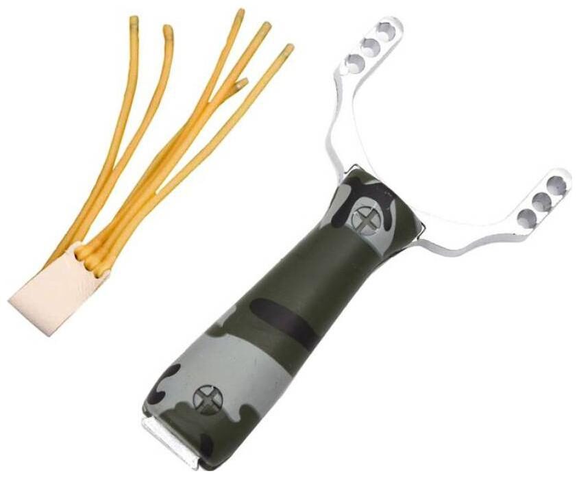Protos Powerful Slingshot Catapult Aluminum Alloy Adventure Sports Outdoor Sling Shot
Protos Powerful Slingshot Catapult Aluminum Alloy Adventure Sports Outdoor Sling Shot