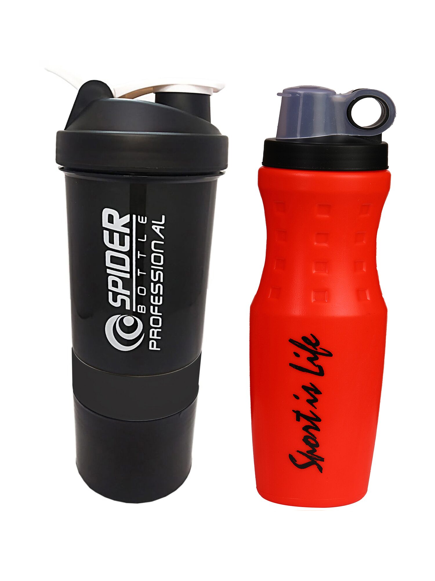 True Indian Special Combo Pack Buy 1 get 1 Free Sport Shaker and Sipper Bottle Protein Shaker Gym and Water Bottle Shaker (Pack of 1) (Black)
True Indian Special Combo Pack Buy 1 get 1 Free Sport Shaker and Sipper Bottle Protein Shaker Gym and Water Bottle Shaker (Pack of 1) (Black)