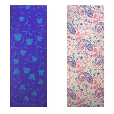 Vritraz Printed Extra Thick 6mm 182 88 cm (72 inch)x60 96 cm (24 inch) Long Premium Eco Safe Non Slip Yoga Mat With Free Carry Bag BlueLotus-PinkPattern (Pack of 2)
Vritraz Printed Extra Thick 6mm 182 88 cm (72 inch)x60 96 cm (24 inch) Long Premium Eco Safe Non Slip Yoga Mat With Free Carry Bag BlueLotus-PinkPattern (Pack of 2)