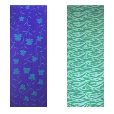 Vritraz Printed Extra Thick 6mm 182 88 cm (72 inch)x60 96 cm (24 inch) Long Premium Eco Safe Non Slip Yoga Mat With Free Carry Bag BlueLotus-GreenWave (Pack of 2)
Vritraz Printed Extra Thick 6mm 182 88 cm (72 inch)x60 96 cm (24 inch) Long Premium Eco Safe Non Slip Yoga Mat With Free Carry Bag BlueLotus-GreenWave (Pack of 2)