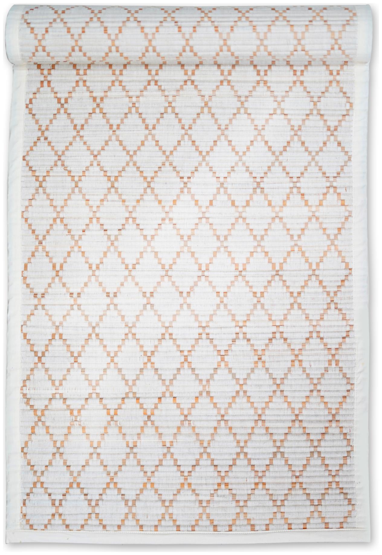 Yoga Mat 100 Natural Sambu Handloom Anti Skid Back Rubberized Diamond Pattern 7 mm Thick
Yoga Mat 100 Natural Sambu Handloom Anti Skid Back Rubberized Diamond Pattern 7 mm Thick