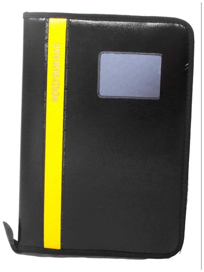Aahum Sales Portfolio Document File Folder With Yellow Bold line (Assorted Strips)
Aahum Sales Portfolio Document File Folder With Yellow Bold line (Assorted Strips)