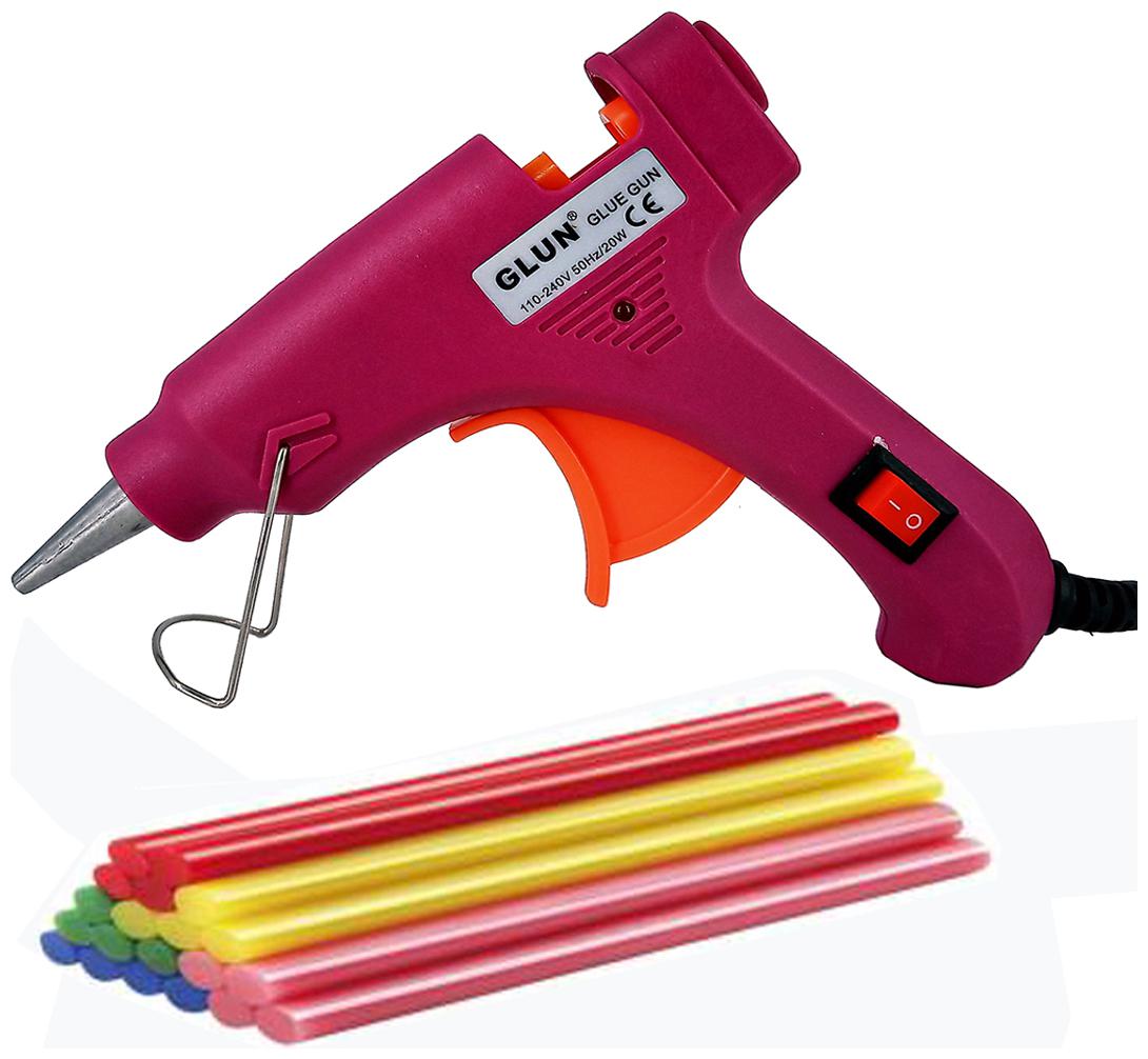 bandook 20W Hot Melt Glue Gun Dodger With 20 Fluorescent Glue Sticks Red Color With Power Indicator
bandook 20W Hot Melt Glue Gun Dodger With 20 Fluorescent Glue Sticks Red Color With Power Indicator