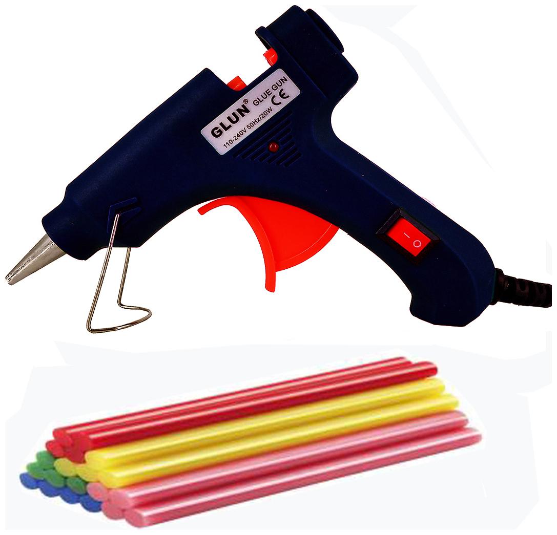bandook 20W Hot Melt Glue Gun Dodger With 20 Fluorescent Glue Sticks Blue Color With Power Indicator
bandook 20W Hot Melt Glue Gun Dodger With 20 Fluorescent Glue Sticks Blue Color With Power Indicator