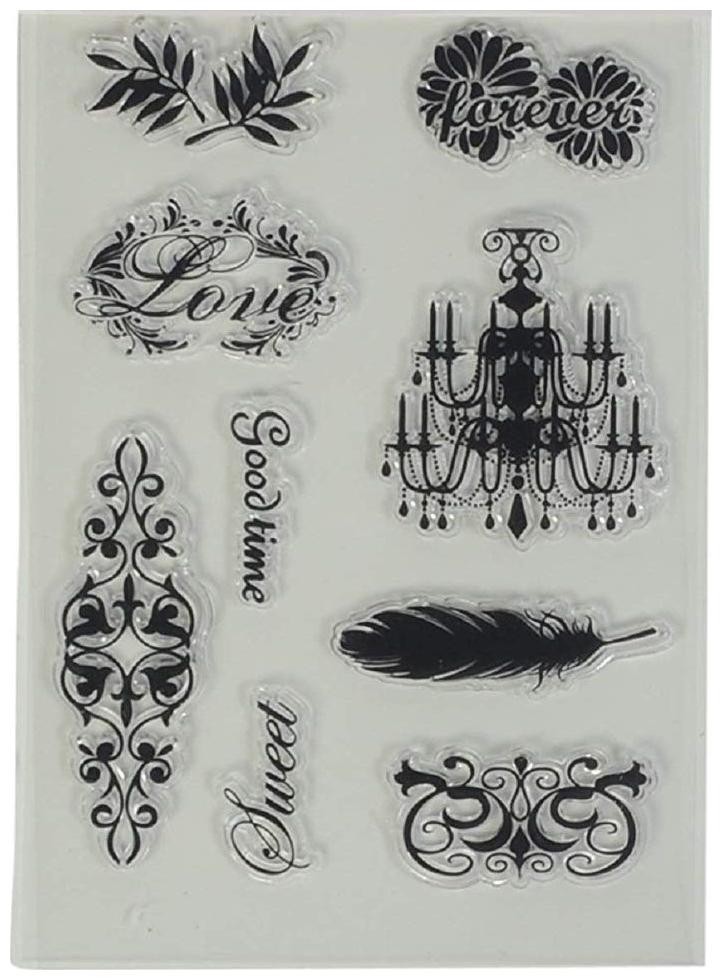 Clear Rubber Stamp Used in Textile Block Printing Card Scrap Booking Making (Good TIME)
Clear Rubber Stamp Used in Textile Block Printing Card Scrap Booking Making (Good TIME)