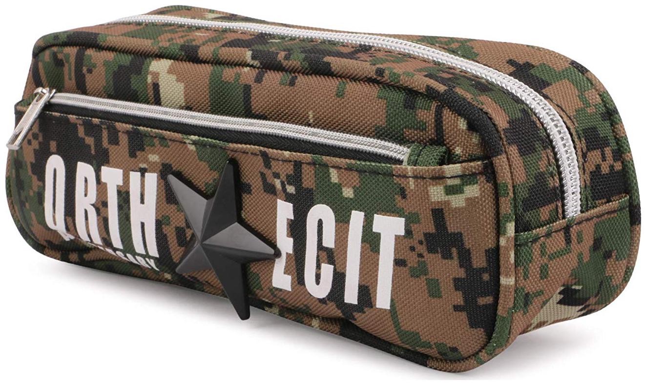 INSTABUYZ double zipper Army design Pencil pouch Organizer for School Kids pencil case for girls boys
INSTABUYZ double zipper Army design Pencil pouch Organizer for School Kids pencil case for girls boys