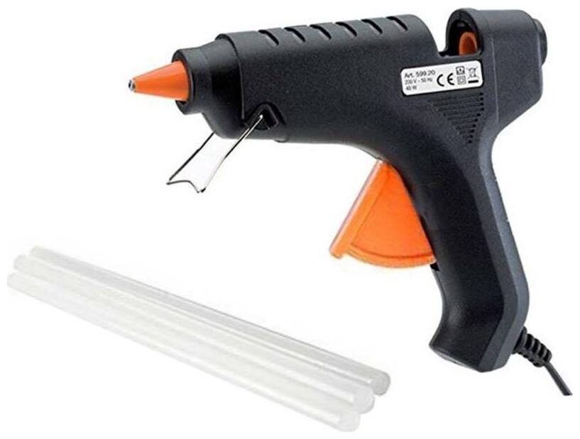 k kudos enterprise Black 40 W With 4 Hot Melt Glue Sticks Standard Temperature Corded Glue Gun
k kudos enterprise Black 40 W With 4 Hot Melt Glue Sticks Standard Temperature Corded Glue Gun