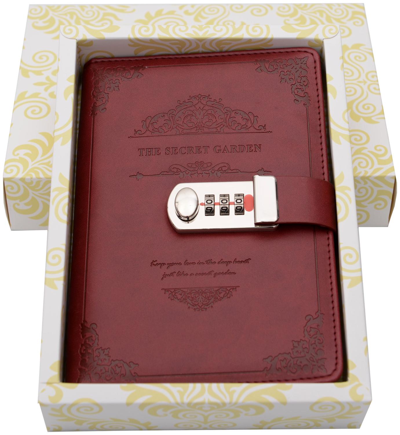 Lifestyle-You Notebook with Number Combination Lock Diary Retro Password Diaries Book Diary Journal Lockable Book (Red)
Lifestyle-You Notebook with Number Combination Lock Diary Retro Password Diaries Book Diary Journal Lockable Book (Red)
