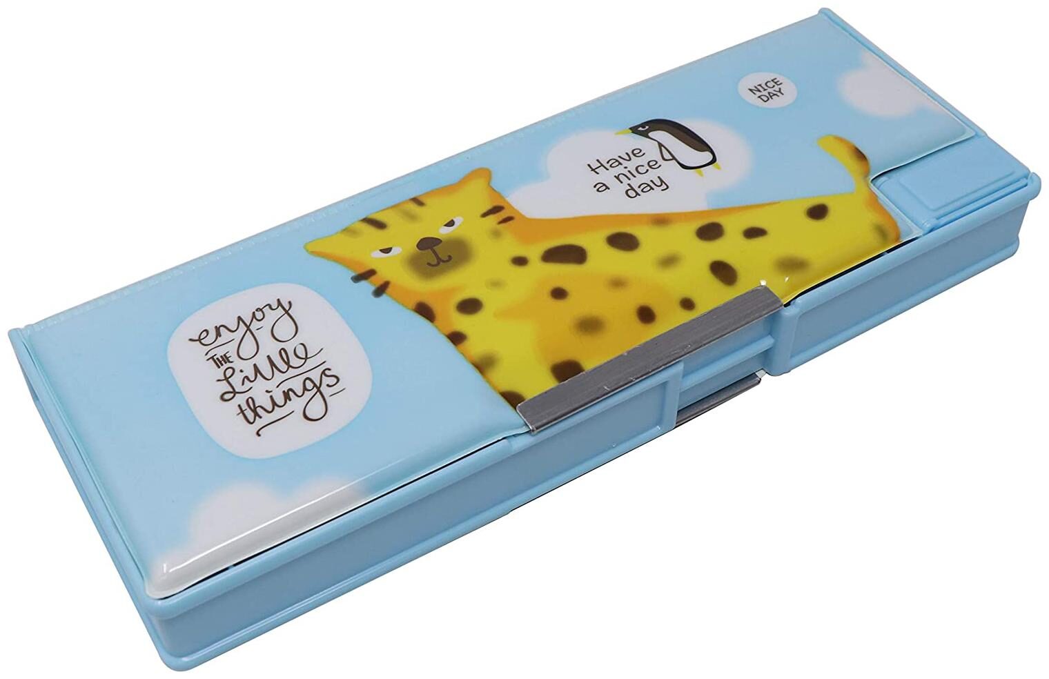 QIPS by HMI high Quality Multi Storage Multi-Functional Pencil Box with Sharpener Inside for Kids 3 Piece Combo Set
QIPS by HMI high Quality Multi Storage Multi-Functional Pencil Box with Sharpener Inside for Kids 3 Piece Combo Set