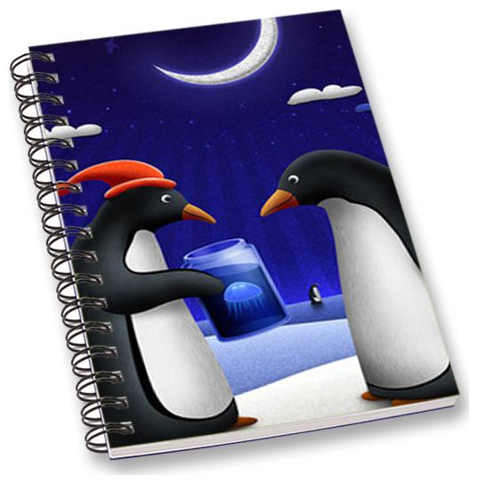 RADANYA Penguine World A5 Notebook Wirebound Ruled Paper Diary
RADANYA Penguine World A5 Notebook Wirebound Ruled Paper Diary