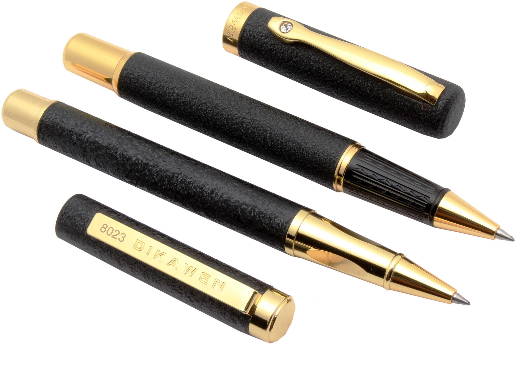 SRPC Set Of 2 - Exclusive Royal Black Signature Roller Ball Pen Golden Trims Designer Gift
SRPC Set Of 2 - Exclusive Royal Black Signature Roller Ball Pen Golden Trims Designer Gift