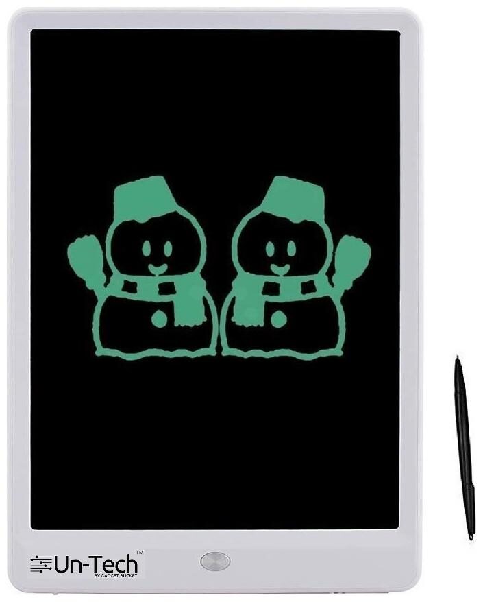 Un-Tech Portable RuffPad E-Writer 10inch LCD Writing Paperless Digital Tablet Notepad (White)
Un-Tech Portable RuffPad E-Writer 10inch LCD Writing Paperless Digital Tablet Notepad (White)