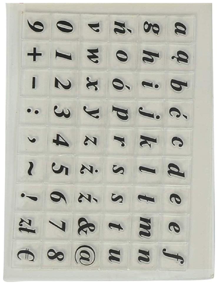 Vardhman Clear Rubber Stamp for Textile and Block Printing Card and Scrap Booking Making (Small Letters)
Vardhman Clear Rubber Stamp for Textile and Block Printing Card and Scrap Booking Making (Small Letters)