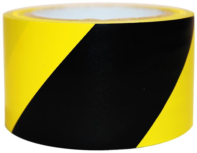 VCR Black Yellow Floor Marking Tape - 23 Meters in Length 72mm 3 Width - 12 Rolls Per Pack
VCR Black Yellow Floor Marking Tape - 23 Meters in Length 72mm 3 Width - 12 Rolls Per Pack