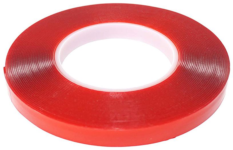 VCR RED Strong Acrylic Transparent Adhesive - Double Sided Heat Resistant - (Polyester Tape) - 45 Meters in Length - 6mm Width - 3 Roll Per Pack
VCR RED Strong Acrylic Transparent Adhesive - Double Sided Heat Resistant - (Polyester Tape) - 45 Meters in Length - 6mm Width - 3 Roll Per Pack