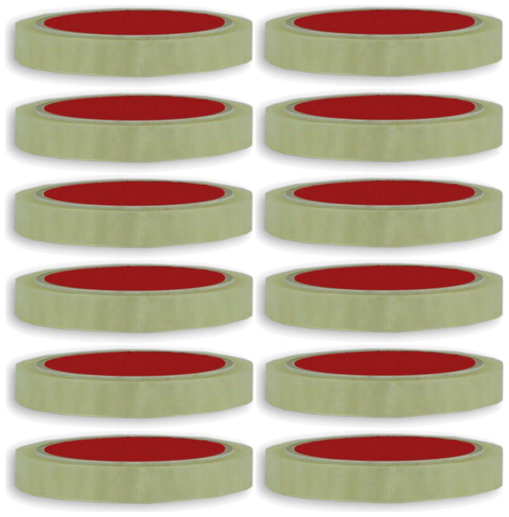 VCR Self Adhesive Transparent Cello Tape - 35 Meters in Length - 12mm 0 5 Width - 12 Rolls Per Pack
VCR Self Adhesive Transparent Cello Tape - 35 Meters in Length - 12mm 0 5 Width - 12 Rolls Per Pack