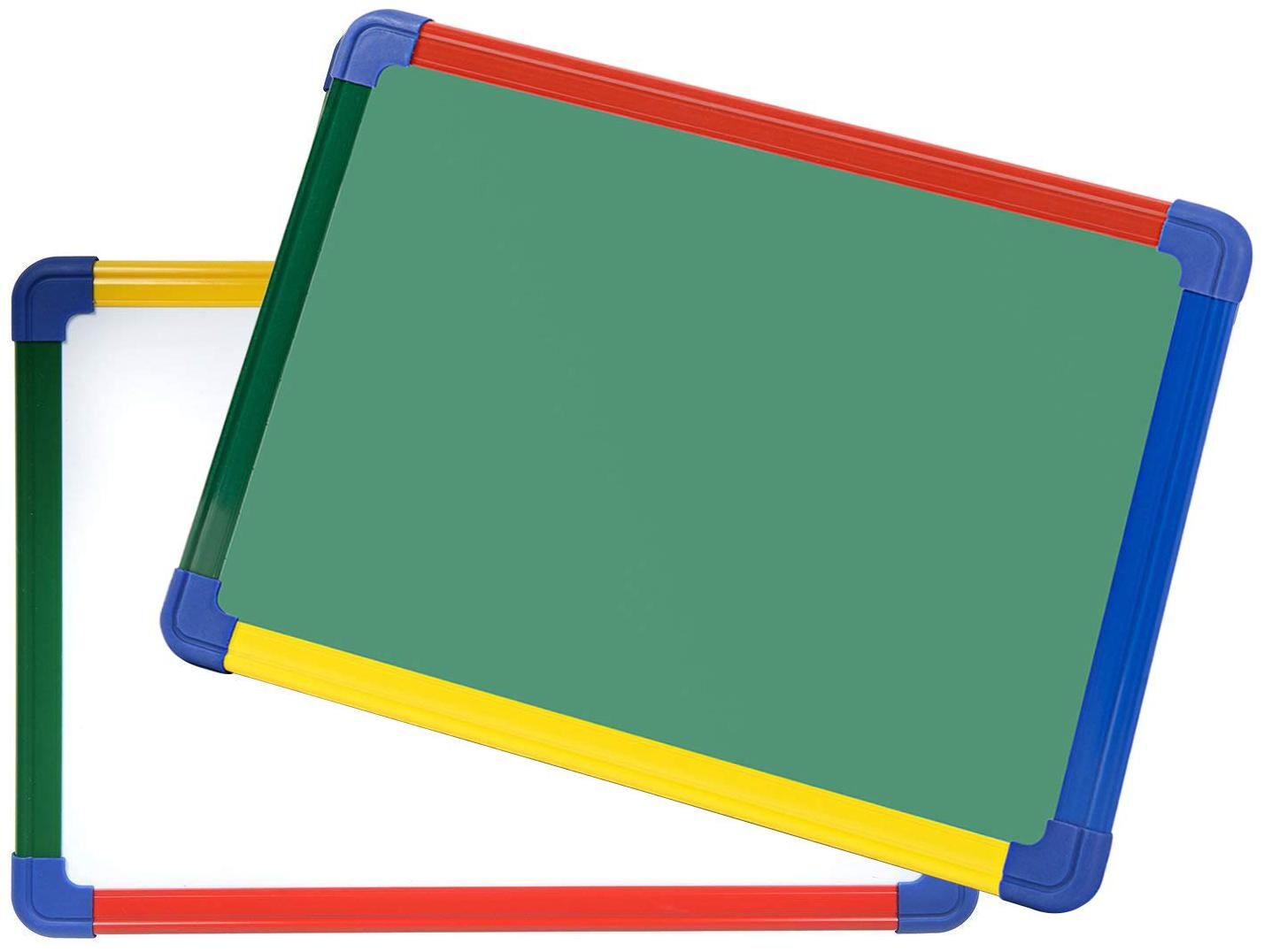 VMS OfficeBuddy Dual-Sided Magnetic White Board Chalk Board with lightweight Aluminium Frame for Kids Home School - 2 x 1 5 Feet
VMS OfficeBuddy Dual-Sided Magnetic White Board Chalk Board with lightweight Aluminium Frame for Kids Home School - 2 x 1 5 Feet