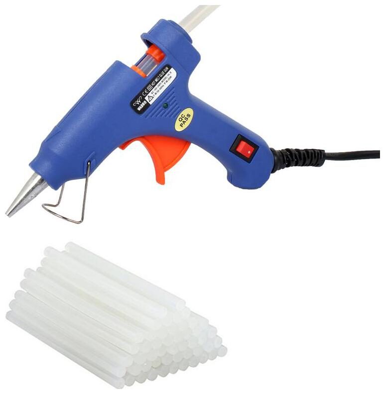 W WADRO 20W 20 WATT 7MM HOT MELT Glue Gun with ON OFF Switch and LED Indicator (Free 9 Transaprent Glue Sticks)
W WADRO 20W 20 WATT 7MM HOT MELT Glue Gun with ON OFF Switch and LED Indicator (Free 9 Transaprent Glue Sticks)