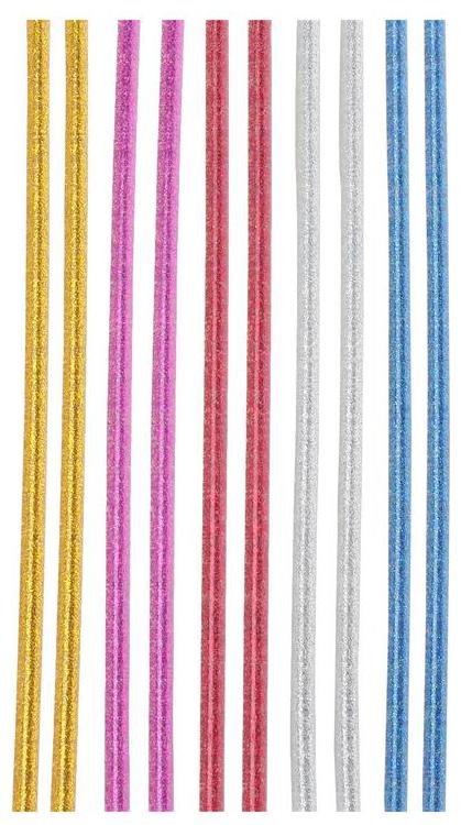 W WADRO 7 MM Thin Glitter Sparkle Hot Melt Sticks For 20 W Glue Gun And Craft And Decoration - 10pcs Glitter Glue Sticks (Multicolor)
W WADRO 7 MM Thin Glitter Sparkle Hot Melt Sticks For 20 W Glue Gun And Craft And Decoration - 10pcs Glitter Glue Sticks (Multicolor)