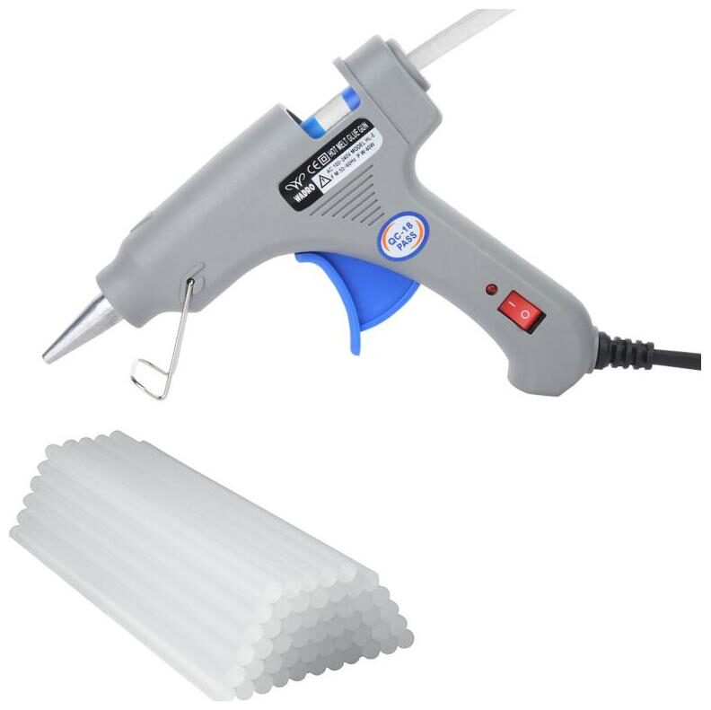 W WADRO Professional 40 W Brand New Hot Melt Glue Gun with 28 BIG Glue Sticks FREE
W WADRO Professional 40 W Brand New Hot Melt Glue Gun with 28 BIG Glue Sticks FREE