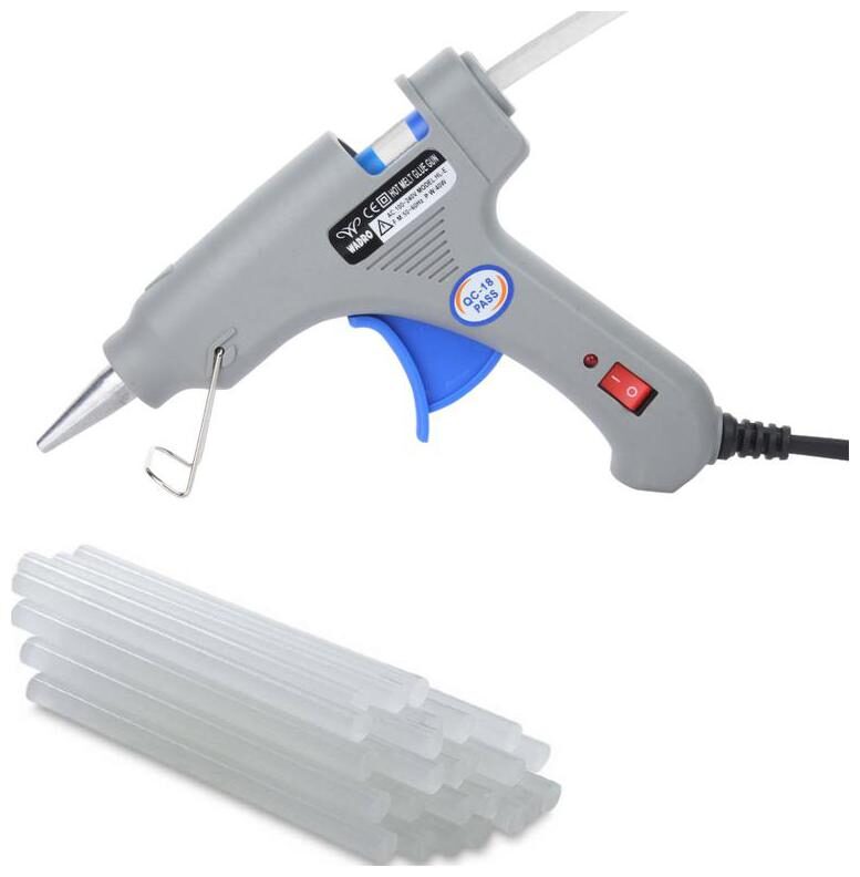 W WADRO Professional 40 W Brand New Hot Melt Glue Gun with 17 BIG Glue Sticks FREE
W WADRO Professional 40 W Brand New Hot Melt Glue Gun with 17 BIG Glue Sticks FREE