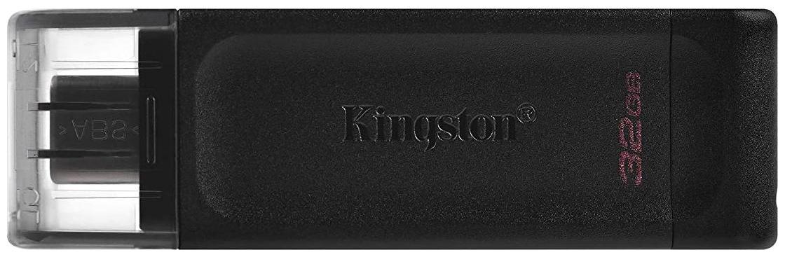 Kingston DataTraveler 70 32GB Portable and Lightweight USB-C flashdrive with USB 3 2 Gen 1 speeds DT70 32GB
Kingston DataTraveler 70 32GB Portable and Lightweight USB-C flashdrive with USB 3 2 Gen 1 speeds DT70 32GB