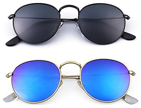 D Debonair Combo set of Stylish Pento Sunglasses(Round-Black-Blue) 
D Debonair Combo set of Stylish Pento Sunglasses(Round-Black-Blue)