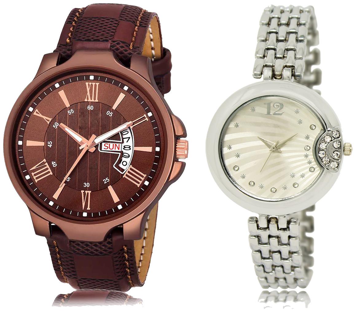 ADK Watches for Couple (Men And Women)