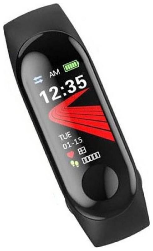 AFRODIVE M3 Heart Rate Monitor Bluetooth enabled Sleep Monitor Smartband Android iOS Fitness Band (Black Pack of 1)
AFRODIVE M3 Heart Rate Monitor Bluetooth enabled Sleep Monitor Smartband Android iOS Fitness Band (Black Pack of 1)