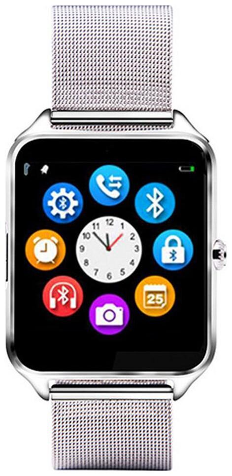 Bastex Z60 Silver Smartwatch Watchphone with bluetooth Compatible With Acer Liquid Jade Primo Mobiles
Bastex Z60 Silver Smartwatch Watchphone with bluetooth Compatible With Acer Liquid Jade Primo Mobiles