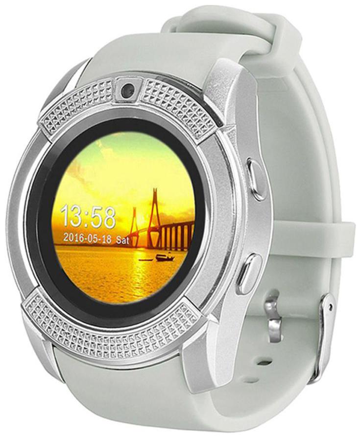 BTK Trade V8 Smart Watch Accessories with Camera Touch Screen Sim Card SD Card Support for Smartphones (White)
BTK Trade V8 Smart Watch Accessories with Camera Touch Screen Sim Card SD Card Support for Smartphones (White)