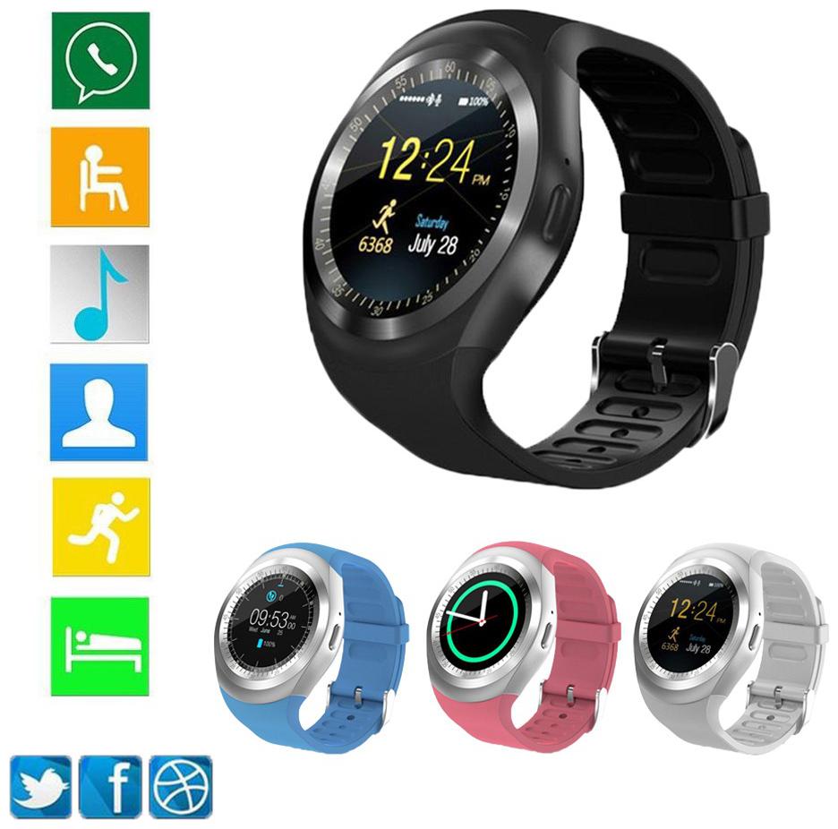 BTK Trade Y1 Smart Watch Accessories with Touch Screen Sim Card SD Card Support for Smartphones (Assorted)
BTK Trade Y1 Smart Watch Accessories with Touch Screen Sim Card SD Card Support for Smartphones (Assorted)
