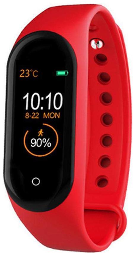 TSV M4 Watch Fitness Band Fitness Tracker Watches for Unisex Sports Activity Tracker Watch Step Counter Calories Burned Sleep Monitor SMS Call Reminder Camera Shoot (Red)
TSV M4 Watch Fitness Band Fitness Tracker Watches for Unisex Sports Activity Tracker Watch Step Counter Calories Burned Sleep Monitor SMS Call Reminder Camera Shoot (Red)
