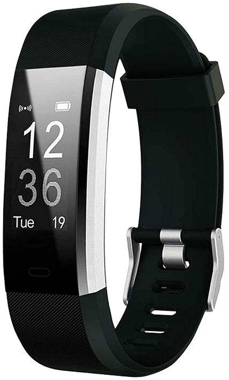 CHG Smart Bluetooth Fitness Band Smart Watch Tracker with Heart Rate Sensor Activity Tracker Waterproof Body Functions Like Steps and Calorie Counter Blood Pressure OLED Touchscreen
CHG Smart Bluetooth Fitness Band Smart Watch Tracker with Heart Rate Sensor Activity Tracker Waterproof Body Functions Like Steps and Calorie Counter Blood Pressure OLED Touchscreen