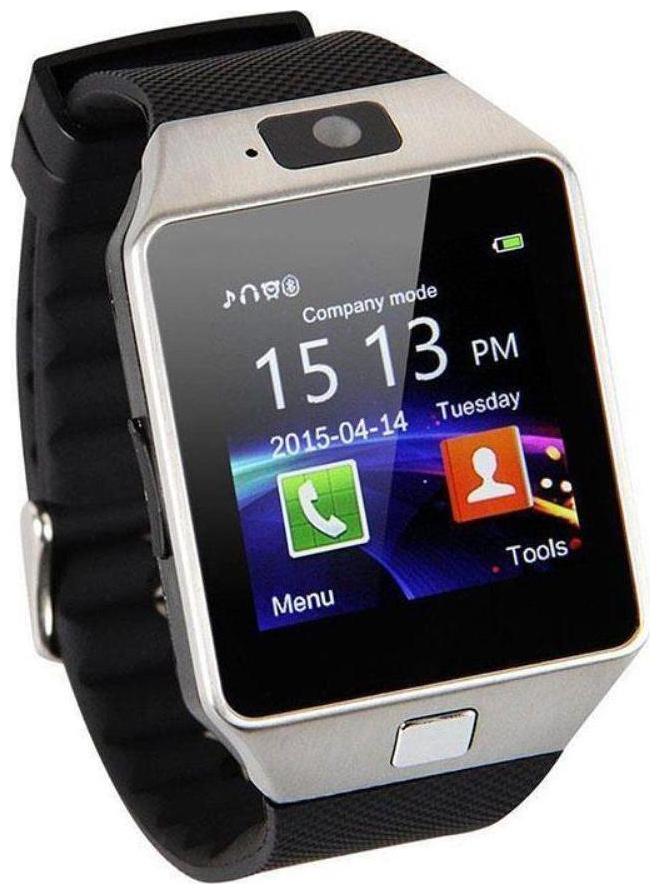 TSV Smartwatch DZ09 Bluetooth Smart Watch with Camera Suitable for All 3G 4G Phones (Silver Black Strap)
TSV Smartwatch DZ09 Bluetooth Smart Watch with Camera Suitable for All 3G 4G Phones (Silver Black Strap)