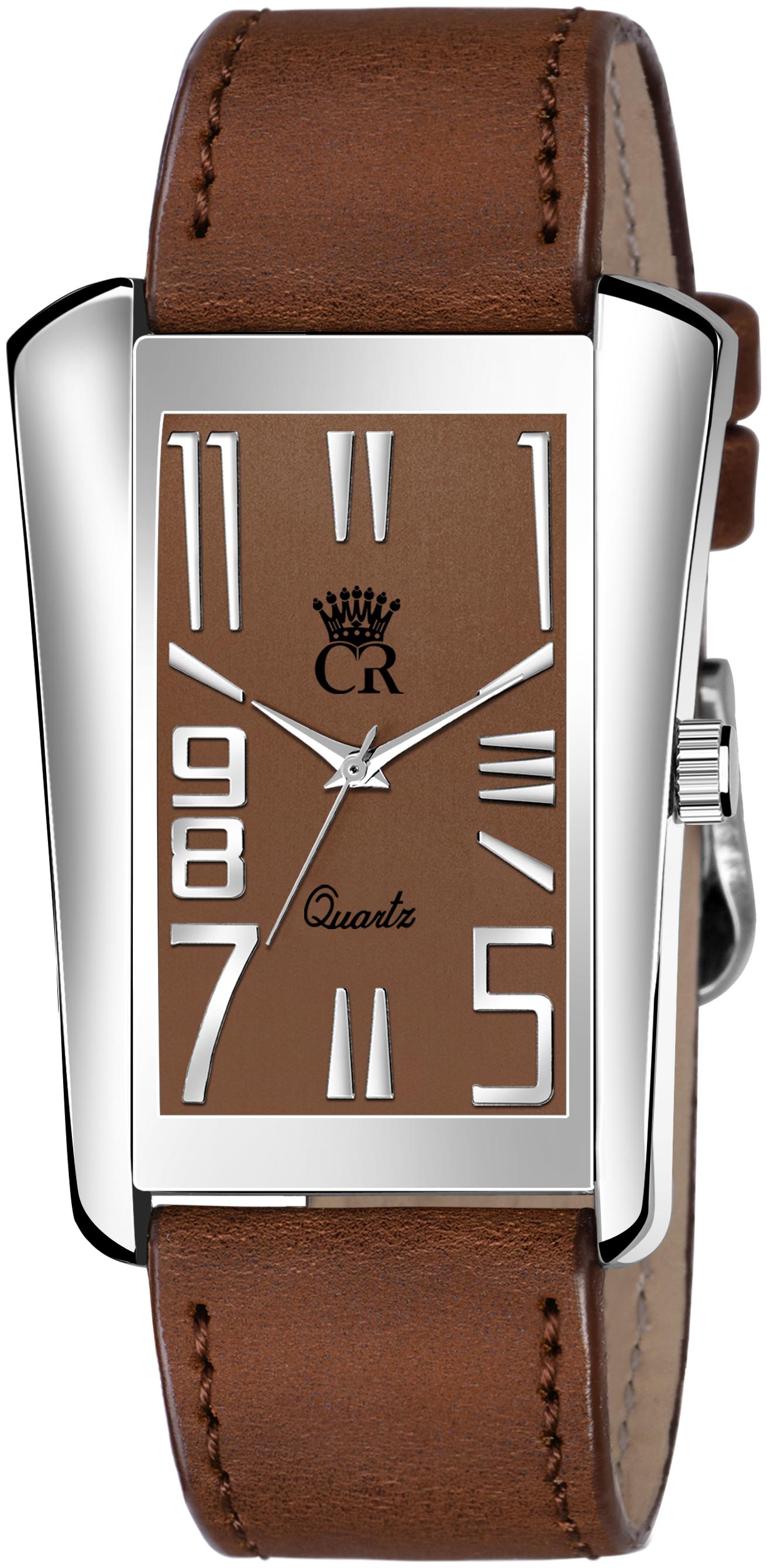 ClockRoom 5003-SQ BR Boys New Luxury Brown Square Dial Brown Leather Belt Analog Watch - For Men
ClockRoom 5003-SQ BR Boys New Luxury Brown Square Dial Brown Leather Belt Analog Watch - For Men