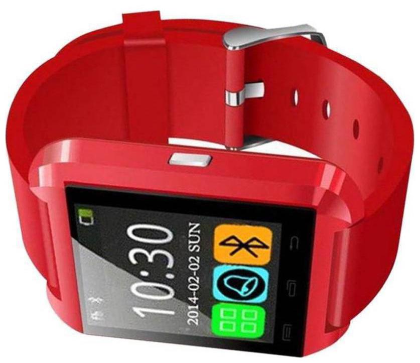 Crystal Digital U8 Bluetooth Smartwatch with Camera and Sim Card Support with Touch Screen for All Android and iOS (Red)
Crystal Digital U8 Bluetooth Smartwatch with Camera and Sim Card Support with Touch Screen for All Android and iOS (Red)