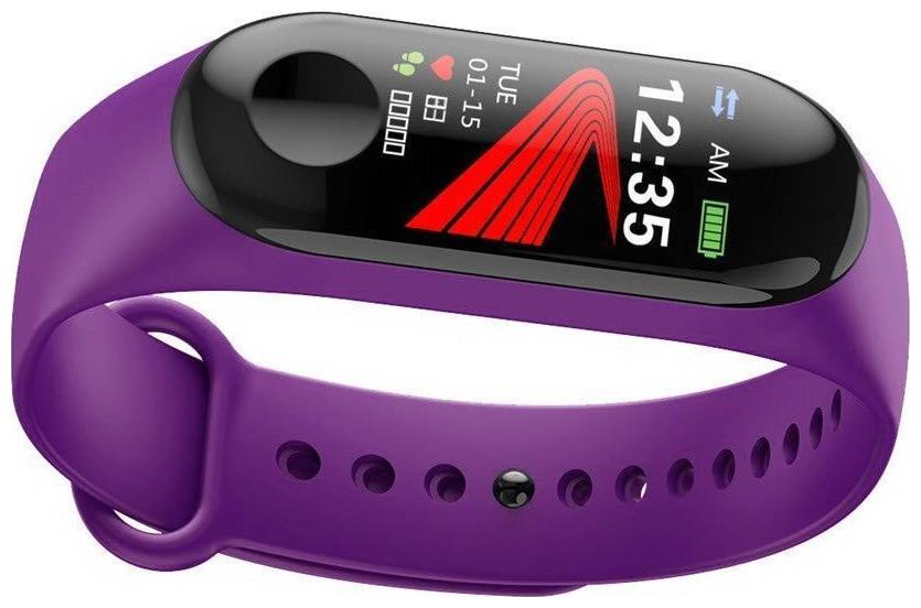 Crystal Digital M3 Smart Activity Fitness Tracker Band Alarm Clock Incoming Call Feature Heart Rate Monitoring Purple
Crystal Digital M3 Smart Activity Fitness Tracker Band Alarm Clock Incoming Call Feature Heart Rate Monitoring Purple