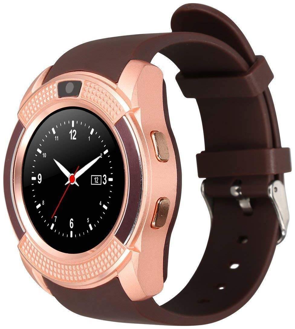 Crystal Digital V8 Bluetooth Smart Watch Phone With Camera And Sim Card Compatible with Samsung Galaxy S7 Edge (Gold)
Crystal Digital V8 Bluetooth Smart Watch Phone With Camera And Sim Card Compatible with Samsung Galaxy S7 Edge (Gold)