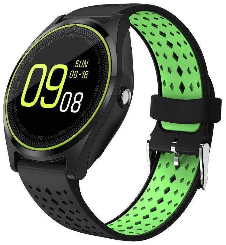 Crystal Digital V9 Bluetooth Smartwatch with Camera and SIM Card Support Apps Pedometer Sedentary Remind and Sleep Monitoring for Smartphones
Crystal Digital V9 Bluetooth Smartwatch with Camera and SIM Card Support Apps Pedometer Sedentary Remind and Sleep Monitoring for Smartphones
