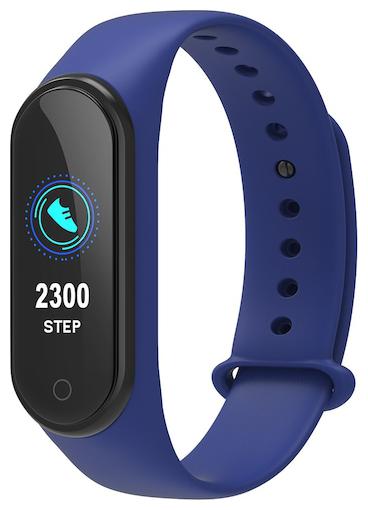 Crystal Digital M4 Band Heart Rate Monitor OLED Display Waterproof Sports Health Activity Fitness Smartband Bracelet Smartband (Dark-Blue)
Crystal Digital M4 Band Heart Rate Monitor OLED Display Waterproof Sports Health Activity Fitness Smartband Bracelet Smartband (Dark-Blue)