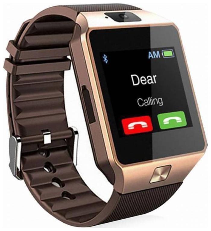 Crystal Digital DZ09 Digital Smartwatch with Sim Memory Card Slot Touch Display Inbuilt Camera Bluetooth Phone Notifications (Brown)
Crystal Digital DZ09 Digital Smartwatch with Sim Memory Card Slot Touch Display Inbuilt Camera Bluetooth Phone Notifications (Brown)