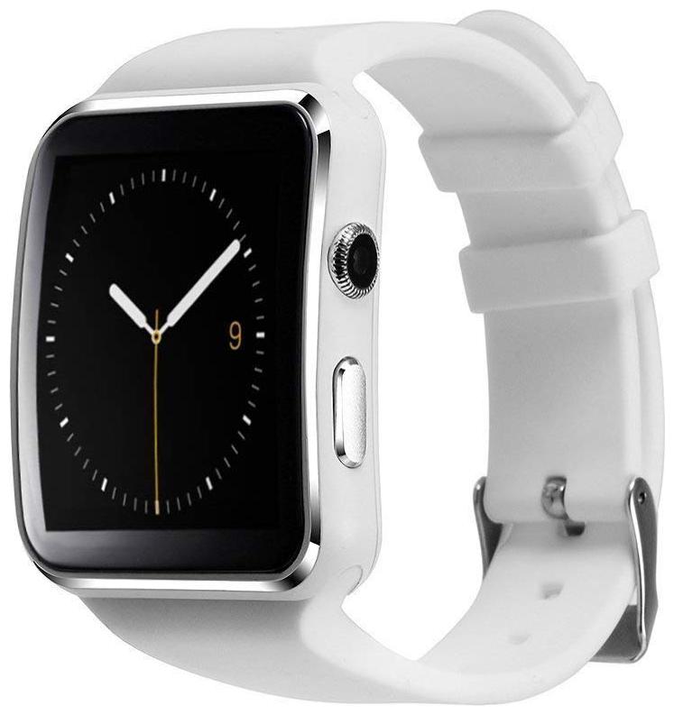 Crystal Digital X6 Curve Display Bluetooth Smartwatch with Camera and Sim Card Support White
Crystal Digital X6 Curve Display Bluetooth Smartwatch with Camera and Sim Card Support White